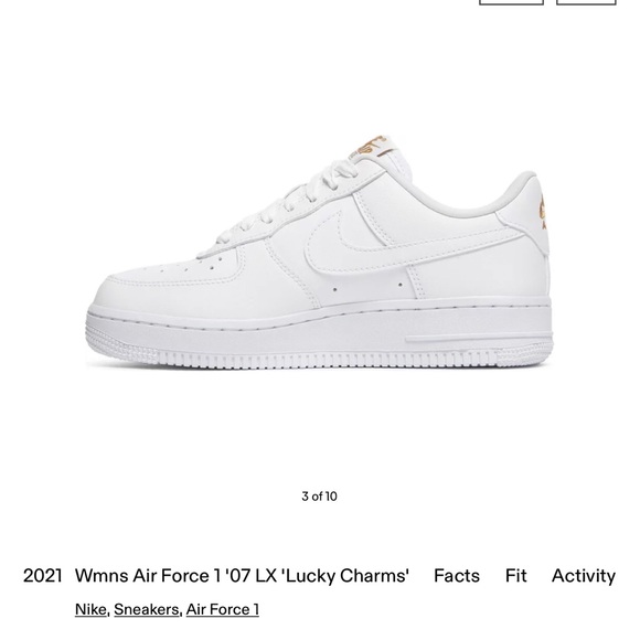 BNIB LX AIR FORCE 1 Lucky Charms - Picture 2 of 6